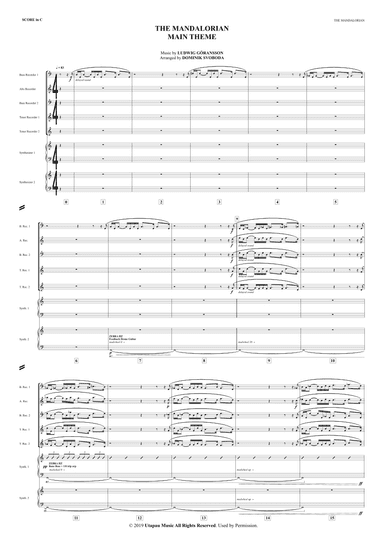 The Mandalorian (orchestral Version) (arr. Dominik Svoboda)
