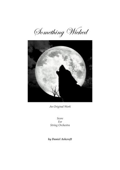 Something Wicked - Score Only