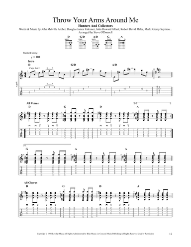 Throw Your Arms Around Me (arr. Steve O'Donnell)