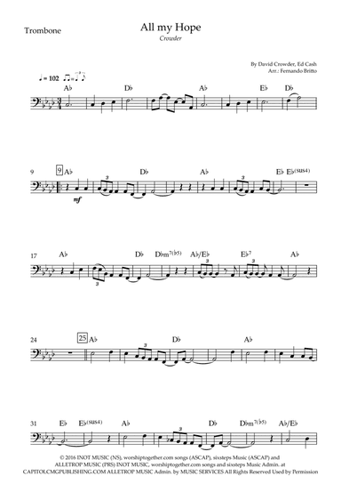 All My Hope (arr. Fernando Britto)