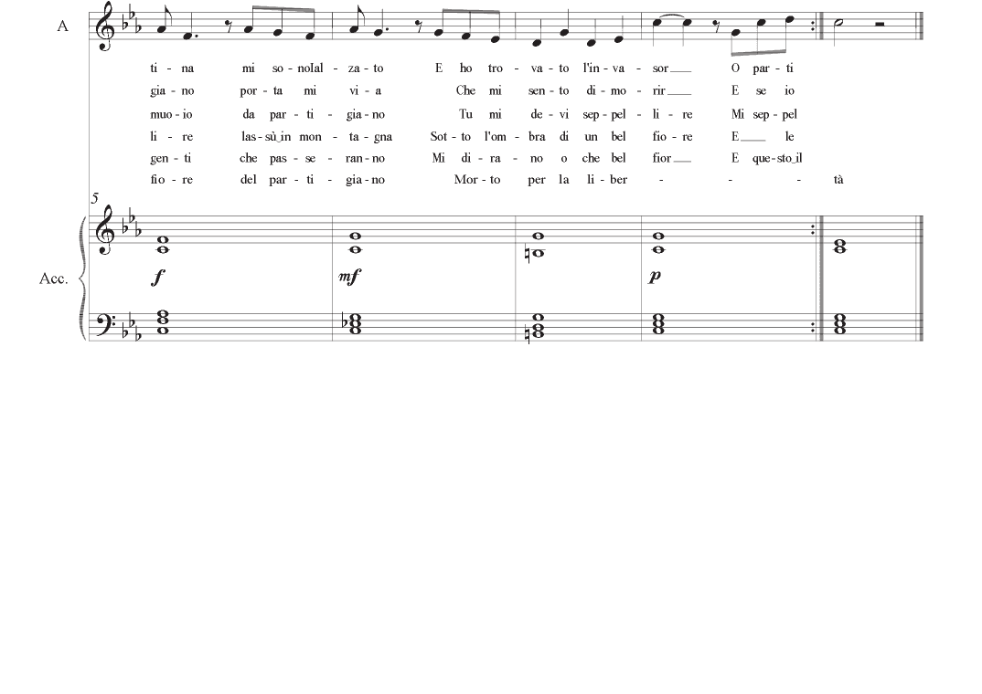 Bella Ciao (arr. Art.o Artaud)