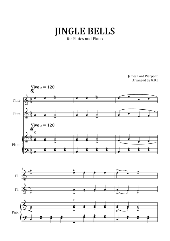 Jingle Bells (arr. GDJ)
