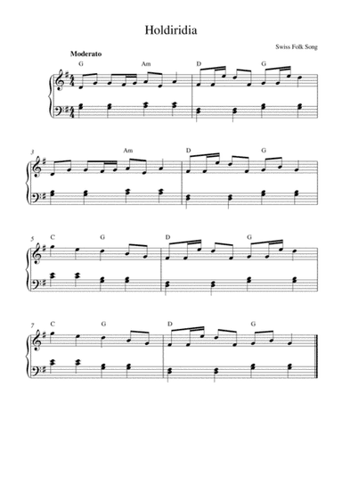Holdiridia (arr. Kaiserin Rebecca)