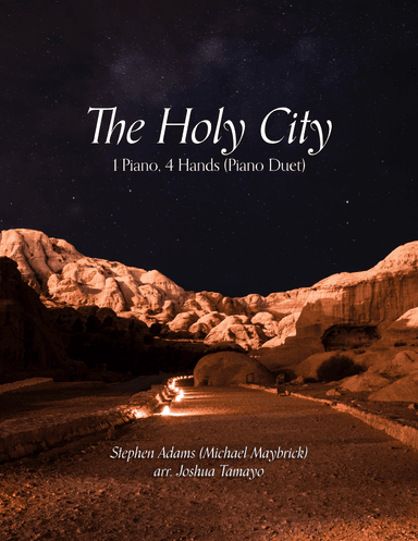 THE HOLY CITY (arr. Joshua Tamayo)