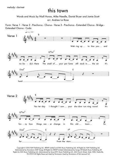 This Town (arr. Andrea La Rose)
