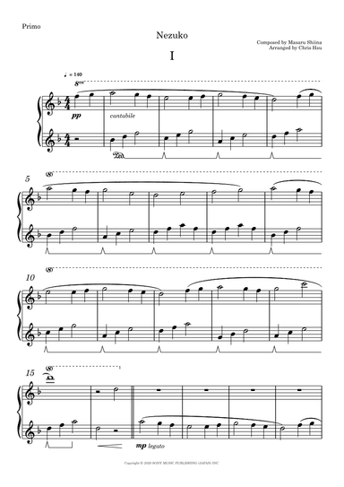 Nezuko (arr. Chris Hsu)