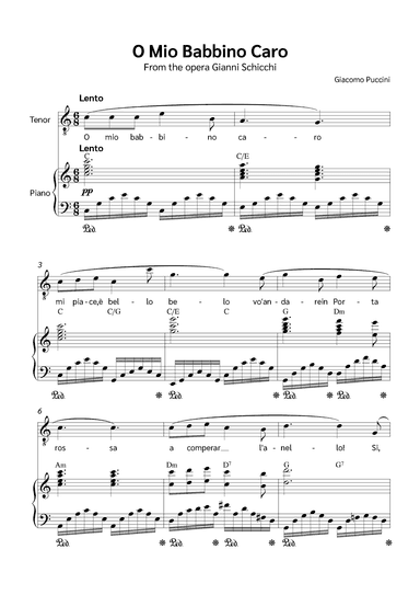 O Mio Babbino Caro (arr. Jackson Spindler)
