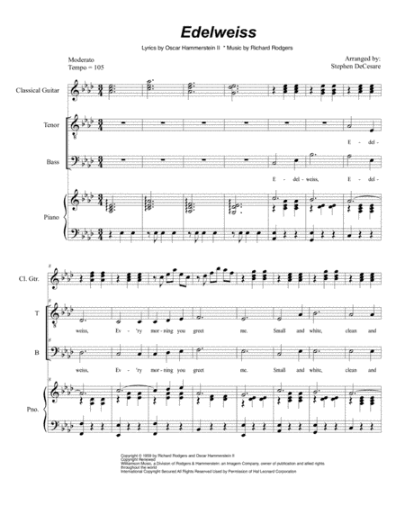 Edelweiss (arr. Stephen DeCesare)