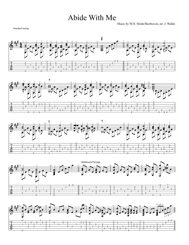 Abide With Me (arr. John Waldo)