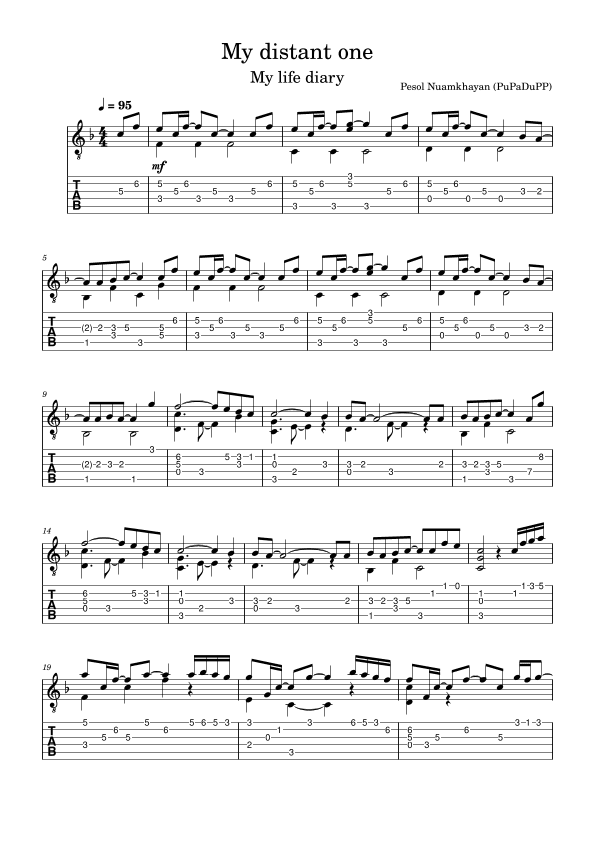 My distant one TAP ver.