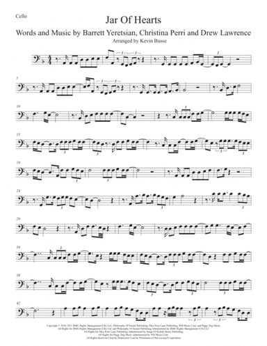 Jar Of Hearts (arr. Kevin Busse)