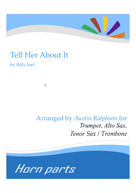 Tell Her About It (arr. Austin Ralphson)