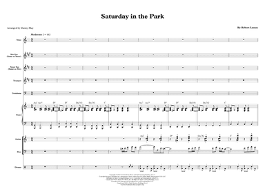 Saturday In The Park (arr. Danny May)