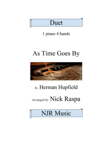 As Time Goes By (arr. Nick Raspa)