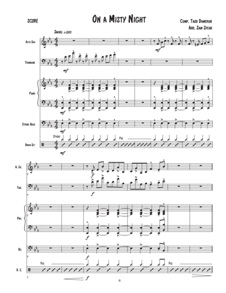 On A Misty Night (arr. Samantha Spear)