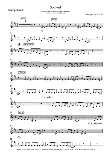 Soaked (arr. Matt Luff)