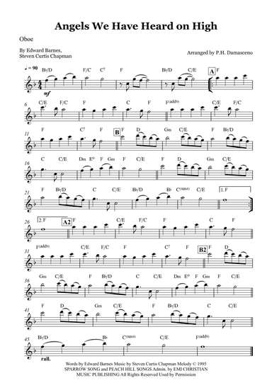 Angels We Have Heard On High (arr. P.H. Damasceno)