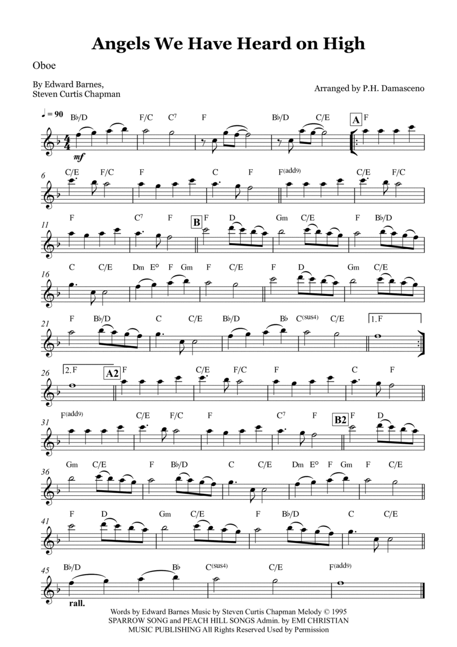 Angels We Have Heard On High (arr. P.H. Damasceno)
