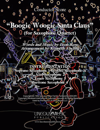 Boogie Woogie Santa Claus (arr. Kenneth Abeling)