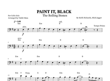 Paint It, Black (arr. Valdir Maia)
