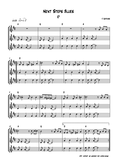 Next Steps Blues Eb