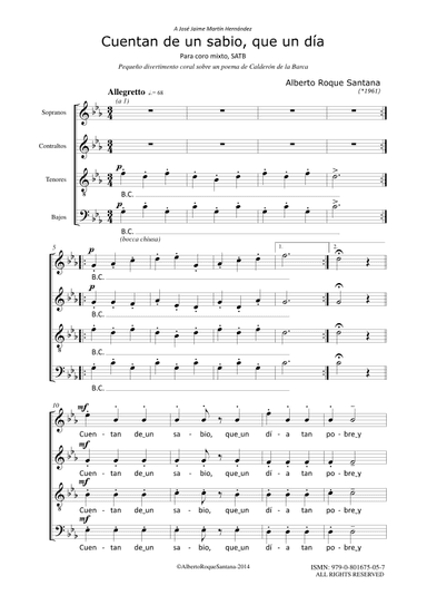 Cuentan de un sabio, que un día