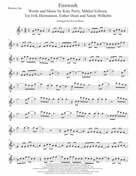 Firework (arr. Kevin Busse)