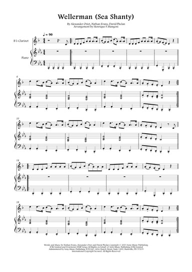 Wellerman (arr. Henrique F Mangoni)