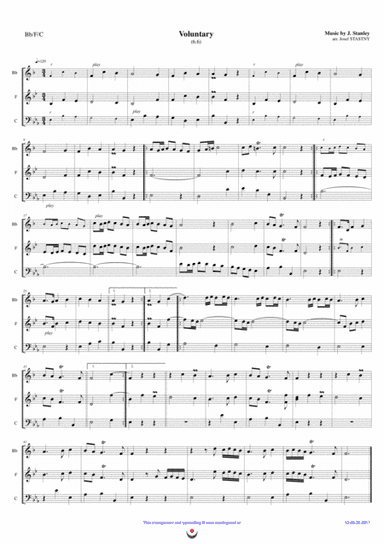 Voluntary (arr. Josef STASTNY)