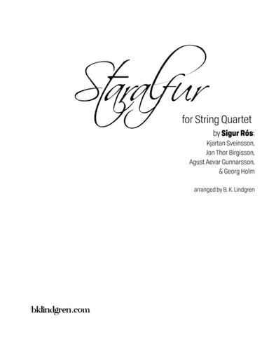 Starálfur (arr. B. K. Lindgren)