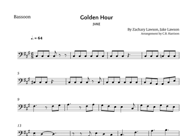 Golden Hour (arr. C. B. Harrison)