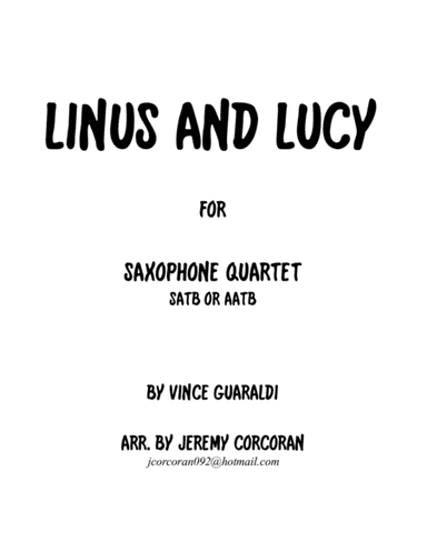 Linus And Lucy (arr. Jeremy Corcoran)