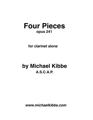 Four Pieces, opus 241