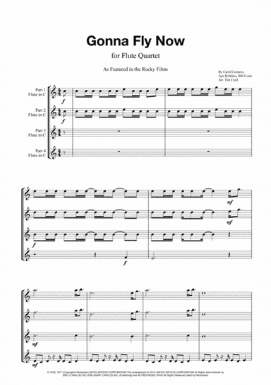 Gonna Fly Now (arr. Tim Curd)