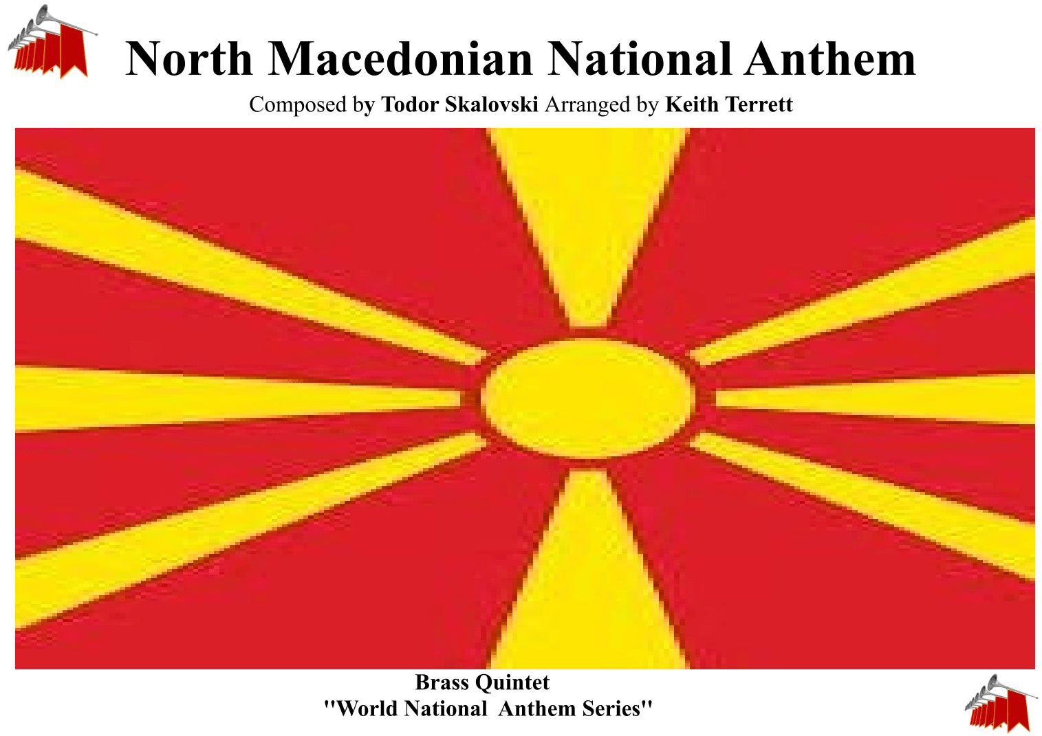 North Macedonian National Anthem for Brass Quintet (arr. Keith Terrett)