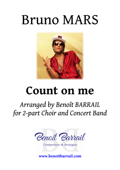 Count On Me (arr. Benoît Barrail)