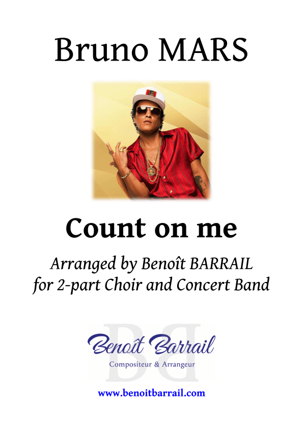 Count On Me (arr. Benoît Barrail)