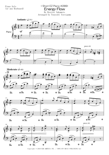 Energy Flow (arr. Tsuyoshi Yoroiguma)