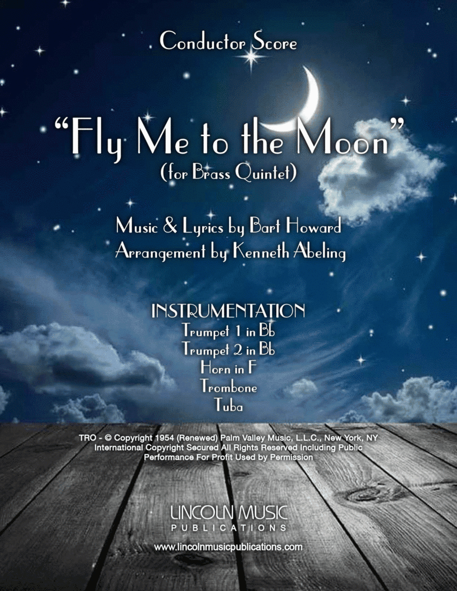 Fly Me To The Moon (in Other Words) (arr. Kenneth Abeling)