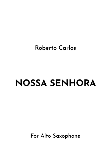 Nossa Senhora (arr. Jireh J.)