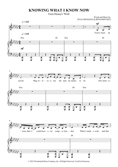 Knowing What I Know Now (arr. SCMusic)