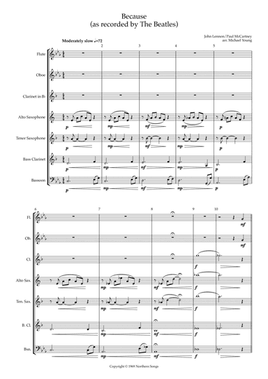 Because (arr. Michael Young)