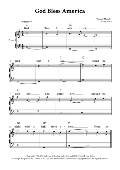 God Bless America ® (arr. Yuri Noronha)