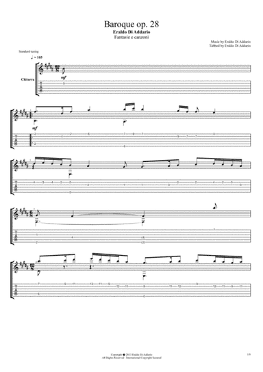 Baroque op. 28