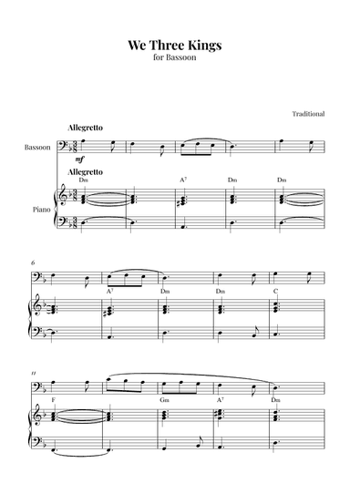 We Three Kings (arr. GDJ)