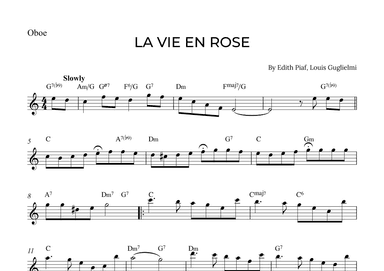 La Vie En Rose (arr. Alex Nunes Rodrigues)