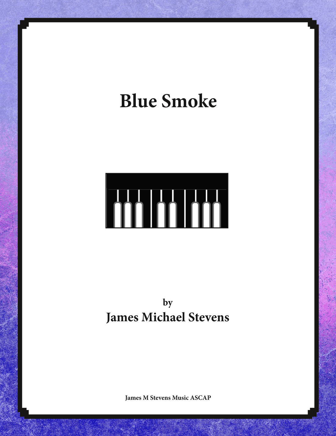 Blue Smoke - Piano & Bass