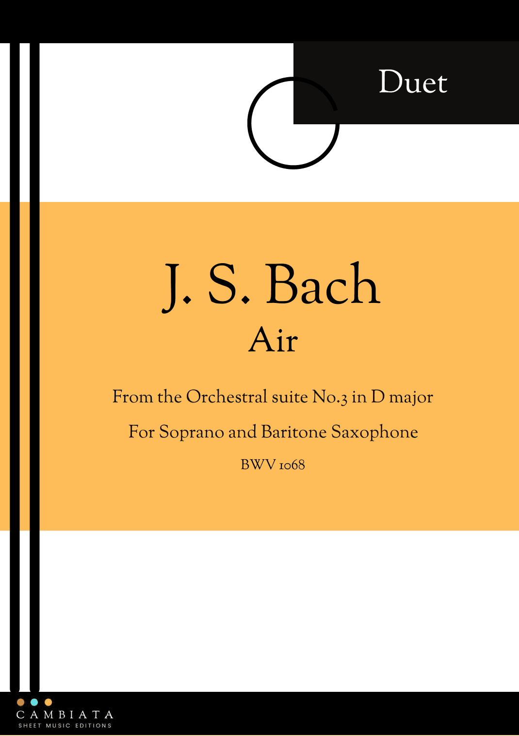 Air - Soprano and Barítone Saxophone (Duet) (arr. Levy Nunes)