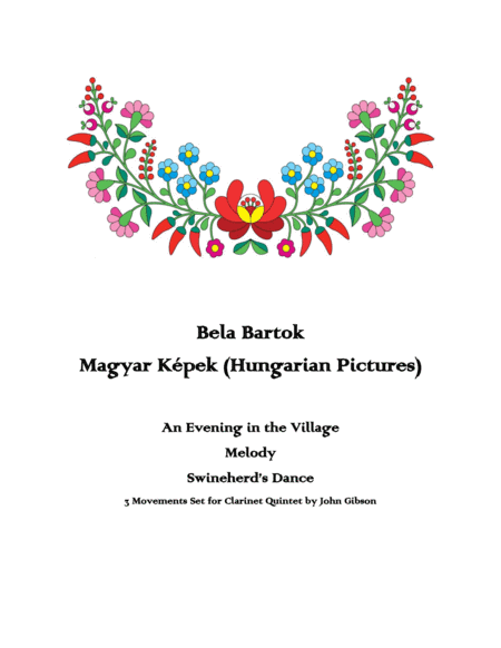 Magyar Kepek (arr. John Gibson)