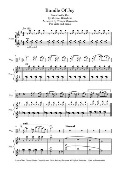 Bundle Of Joy (arr. Thiago Marconato)